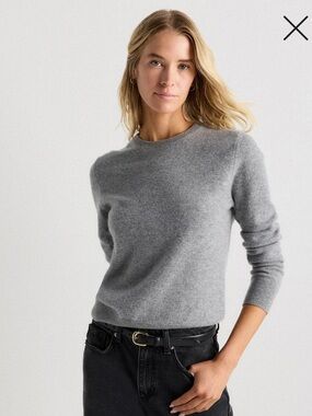 Quince Mongolian Cashmere Crewneck Sweater